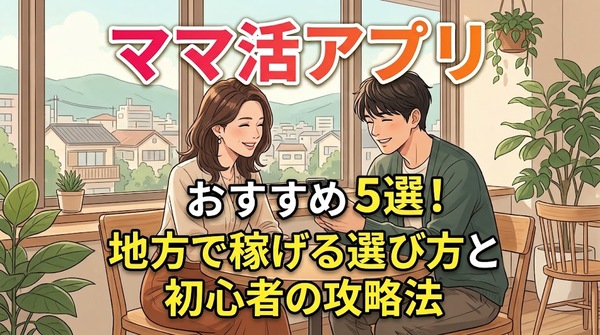 ママ活アプリおすすめ5選！地方で稼げる選び方と初心者の攻略法
